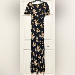 Reformation Lassie Maxi Dress Daphne Floral Print